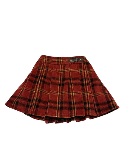 St. Bernard Dunnes Red Plaid Skirt 2-3Y