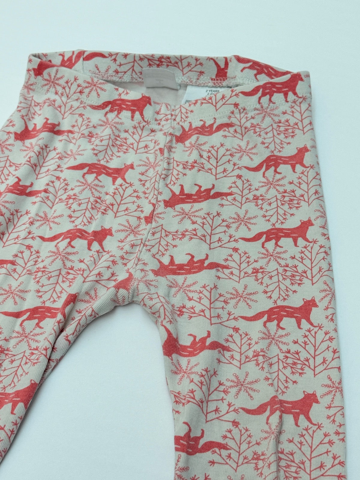 Baby Gap Fox Print Leggings Size 2T