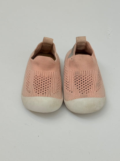Pink Knit Slip-On Sneaker Size 12.5