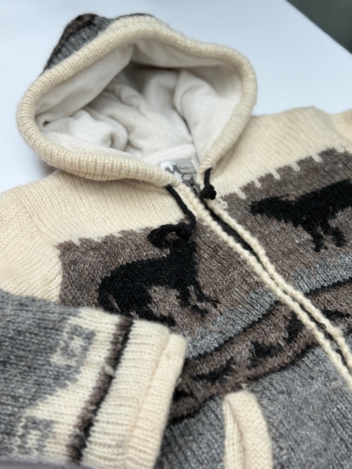 Rocky Mountain Outfitters Wool Hoodie Sweater Kids 4/5T