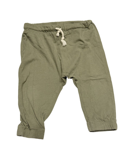 H&M Olive Green Jogger Pants 3-6M