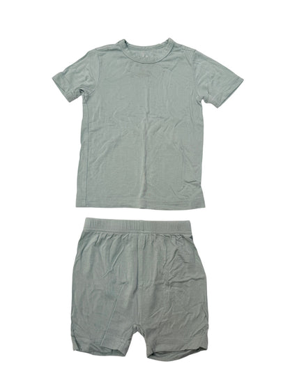 Bamboo Viscose Sage Pajama Set 2-3T