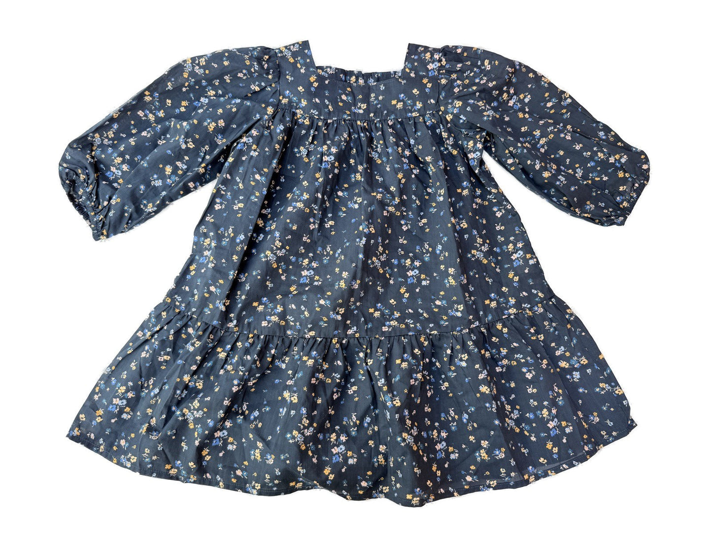Petits Vilains Floral Ruffle Dress Size 2 3