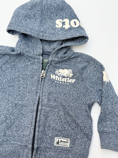 Roots Whistler Canada Zip Hoodie 12-18M