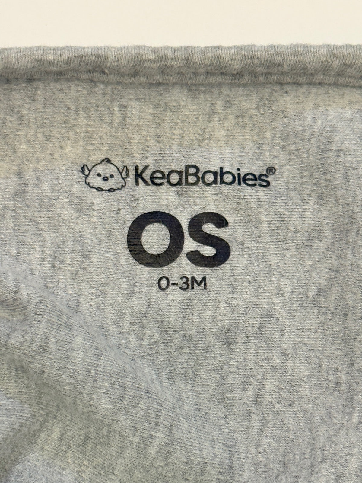 KeaBabies Gray Swaddle Wrap OS 0-3M