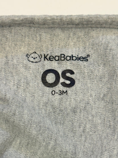 KeaBabies Gray Swaddle Wrap OS 0-3M