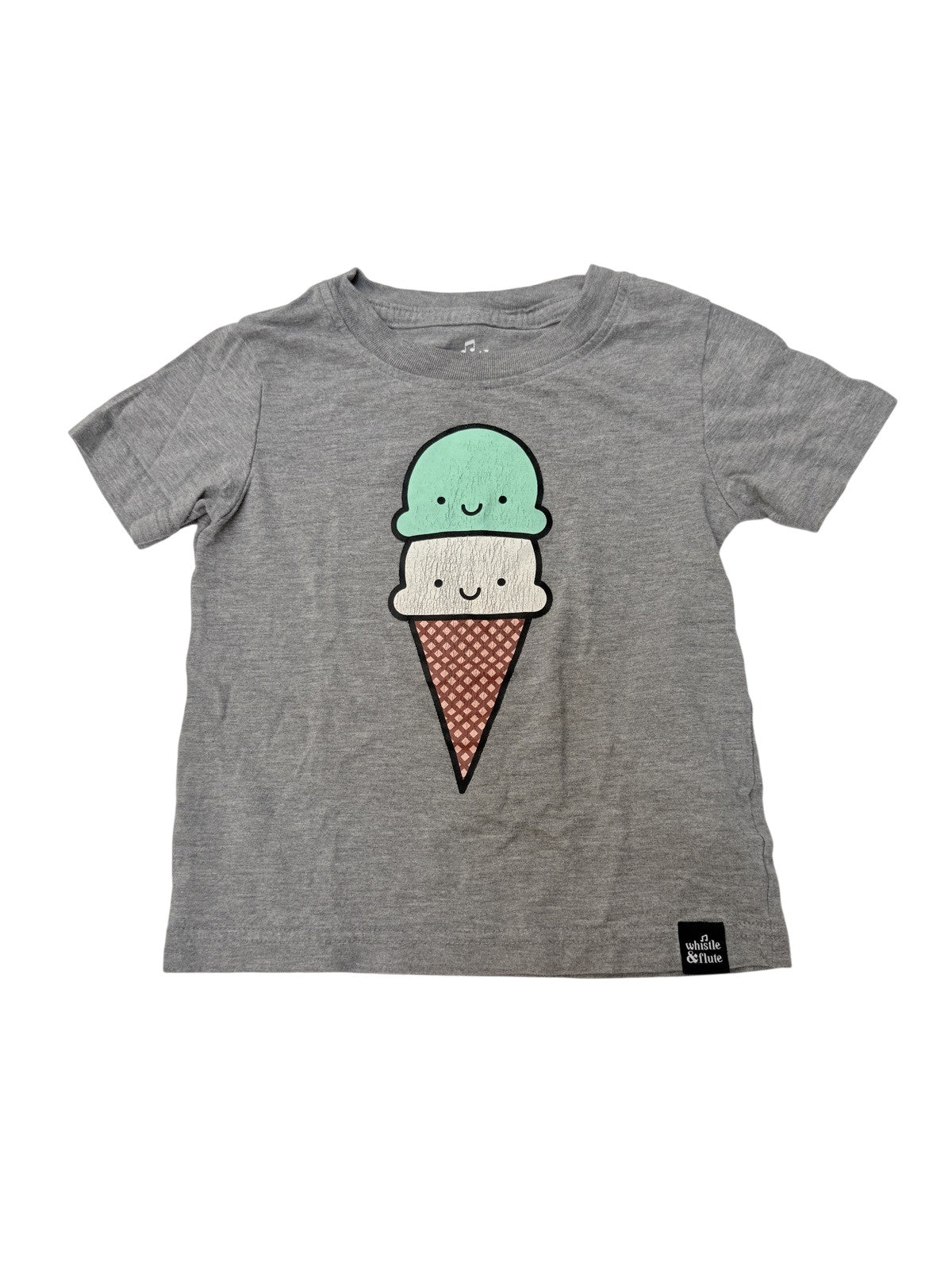 Whistle & Flute Ice Cream Cone T-Shirt 1-2Y