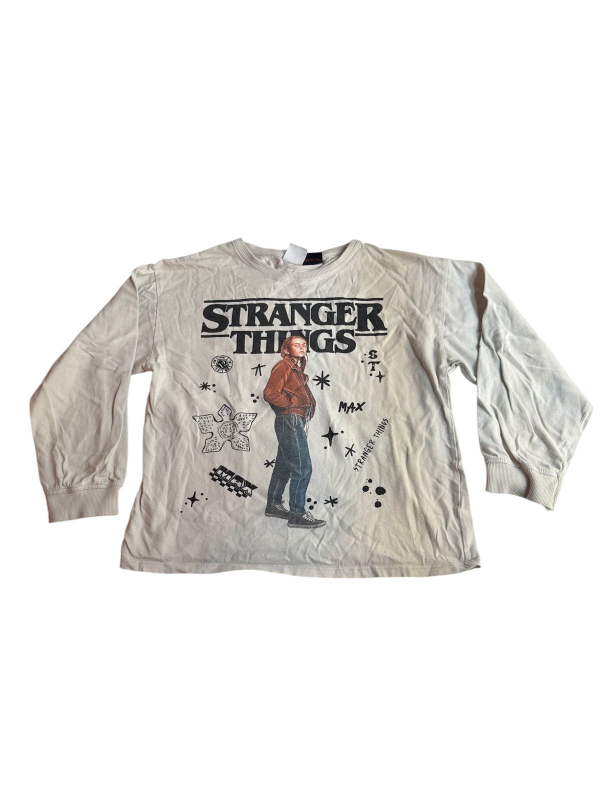 Zara Stranger Things Long Sleeve T-Shirt Size 11-12