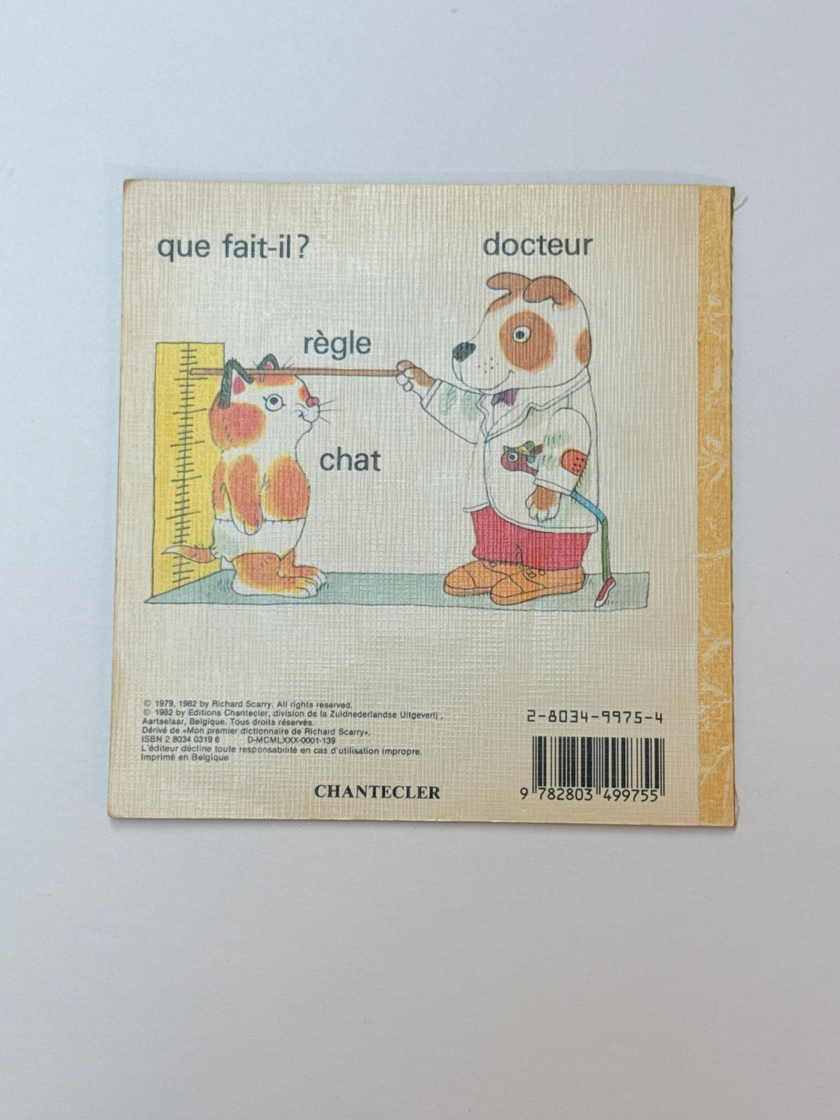 Vintage 1982 - Richard Scarry Grand et Petit