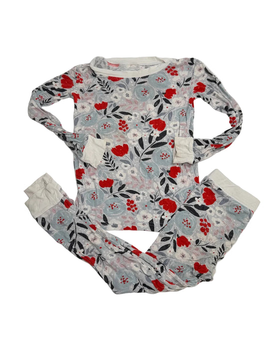 Little Sleepies Floral Bamboo Pajama Set 3T