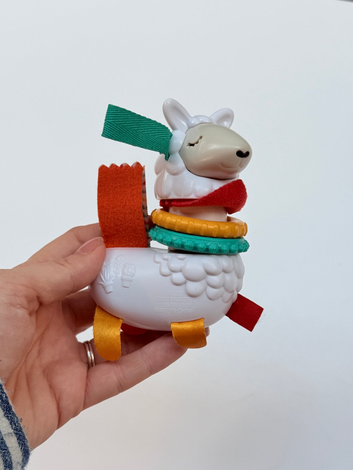 Fisher-Price Llama Rattle Teether Toy