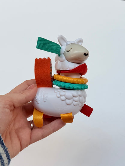 Fisher-Price Llama Rattle Teether Toy
