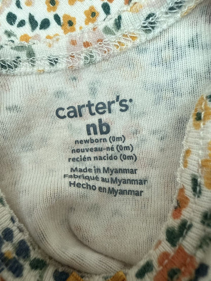 Carter's Floral Paisley Onesie Newborn