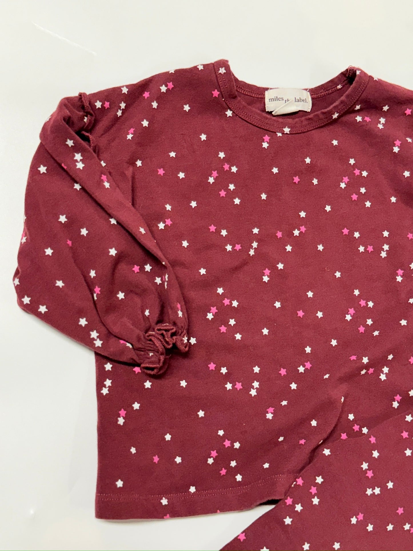 Miles the label 2pc set 12m Star Set