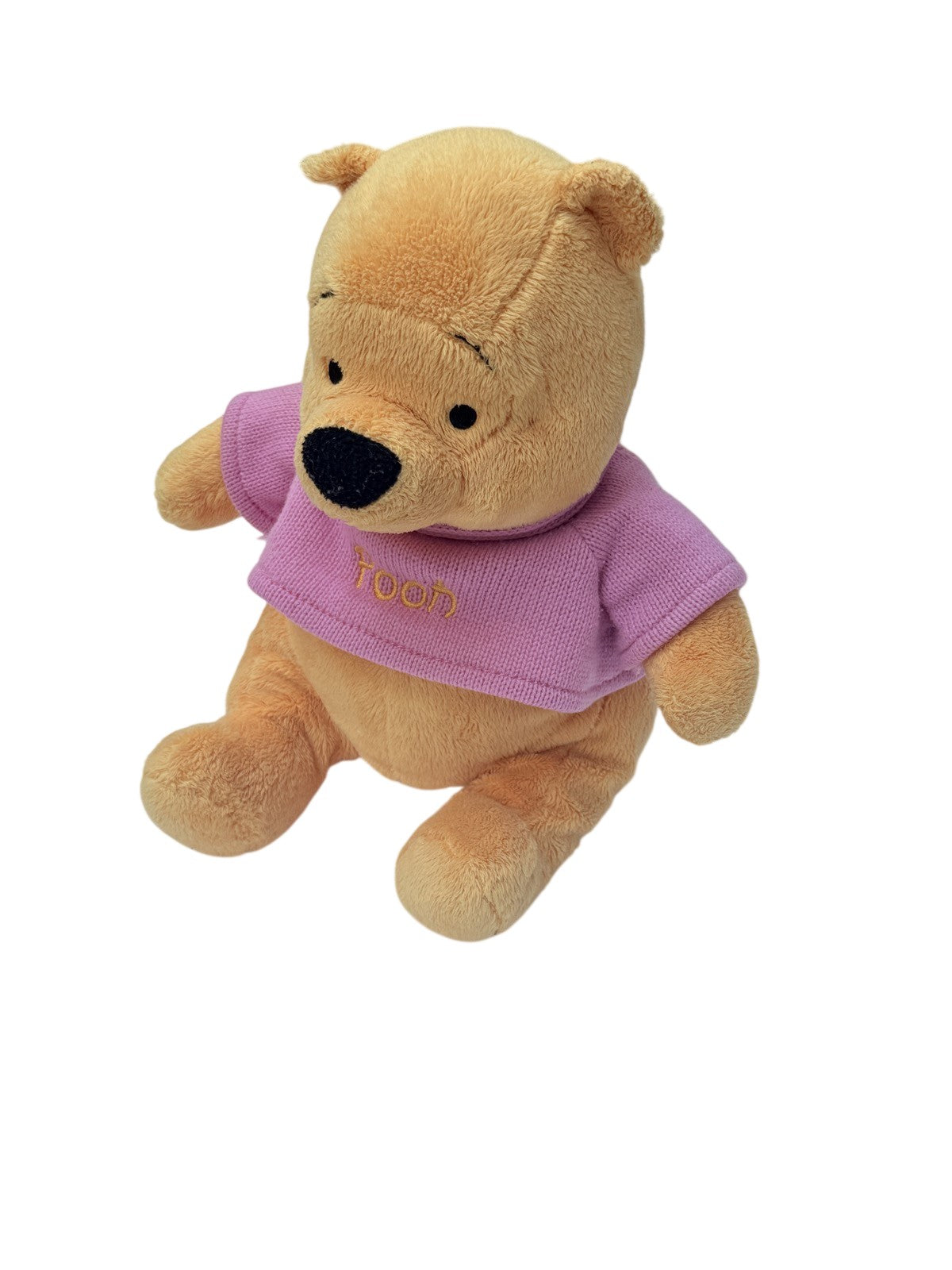 Winnie the Pooh Plush Bear Pink Sweater