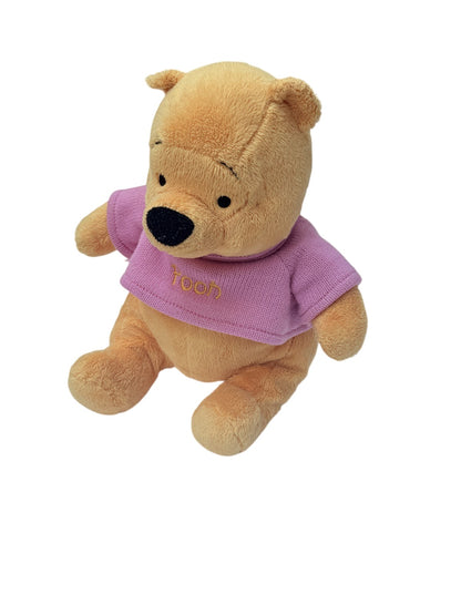 Winnie the Pooh Plush Bear Pink Sweater