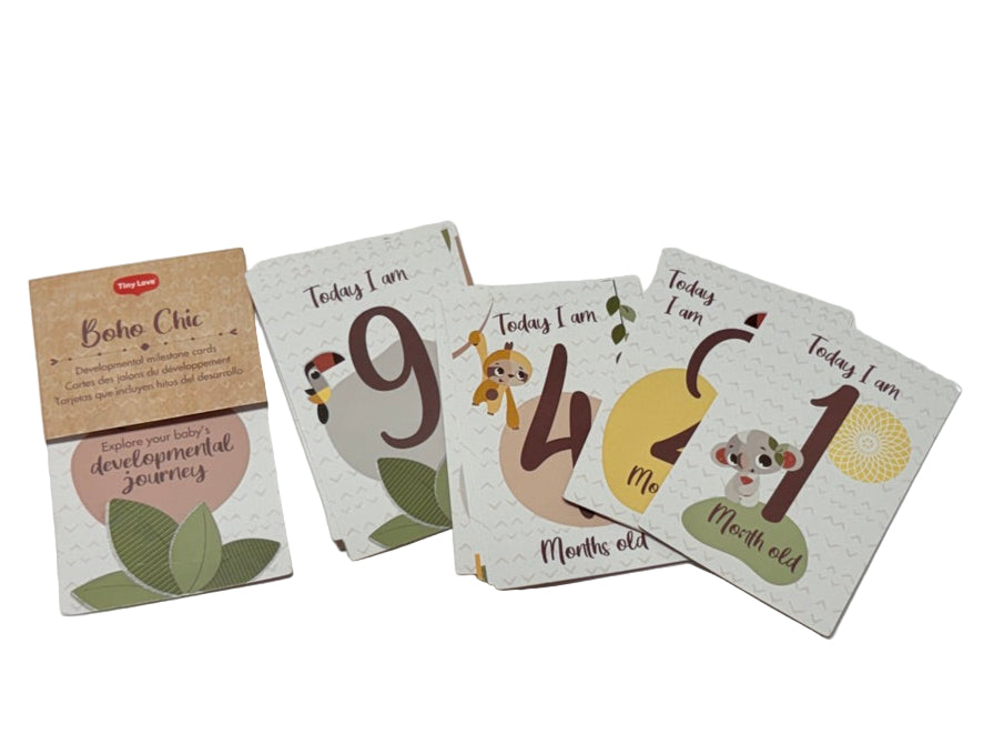 Monthly Milestone Cards