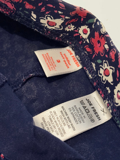 Joe Fresh Floral Bike Shorts Toddler 2