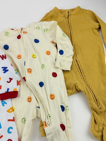 Old Navy & George Sleeper 3-Pack 0-3M