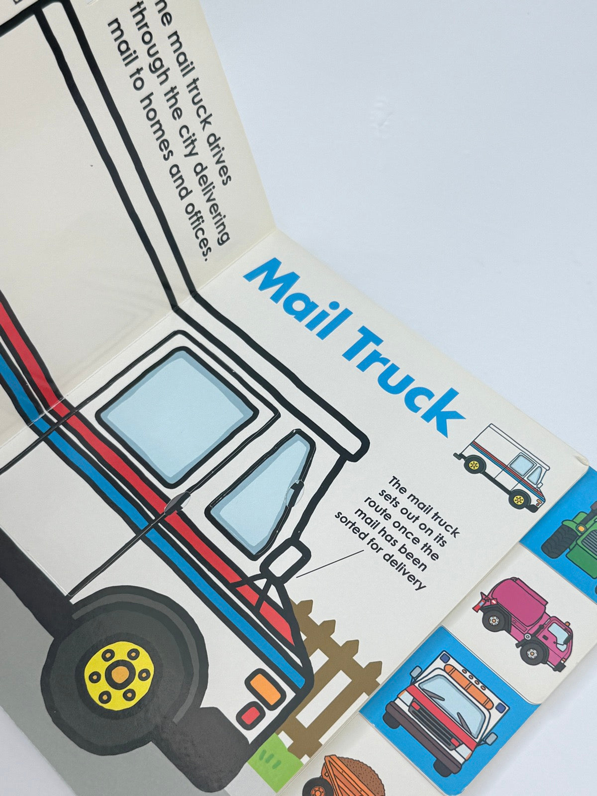 Trucks Lift-the-Flap Board Book Priddy Books