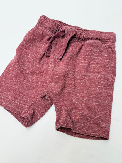 Old Navy Burgundy Heathered Shorts 4T