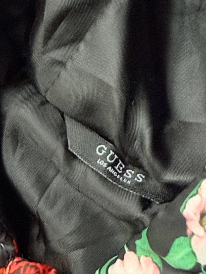 Guess Floral Print Hooded Puffer Jacket 3T