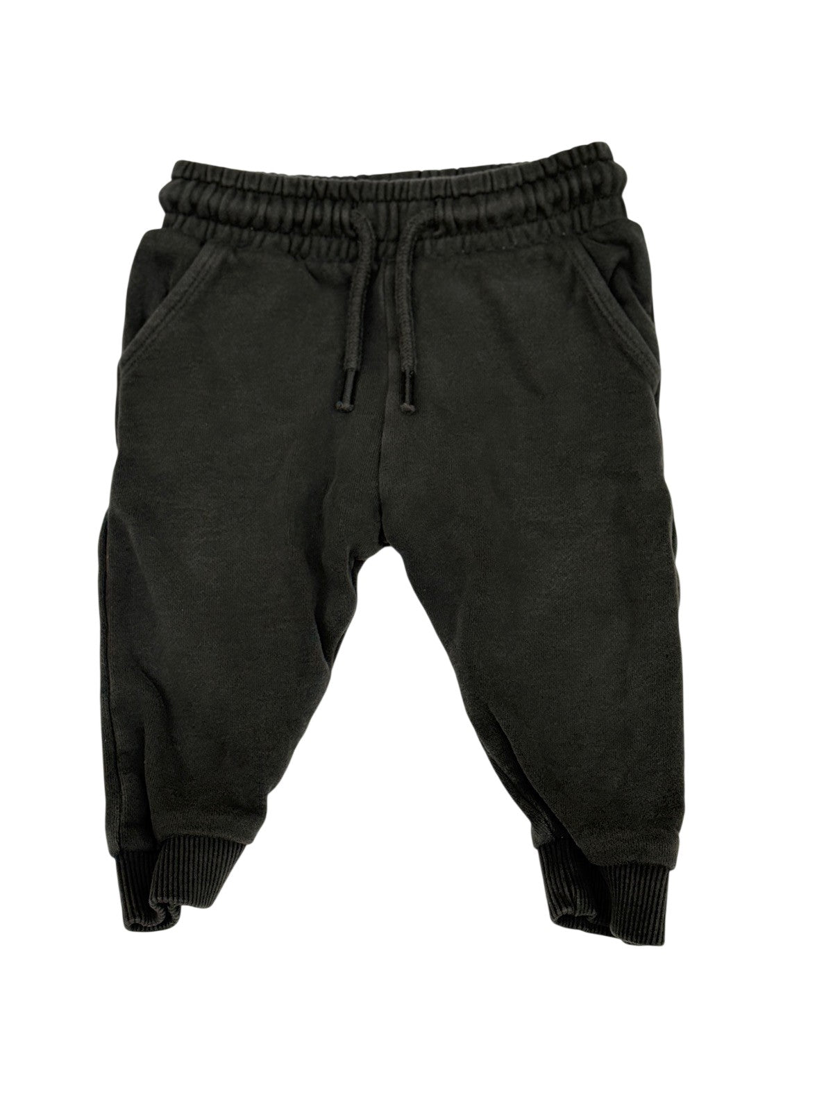 Next Charcoal Fleece Joggers 9-12M