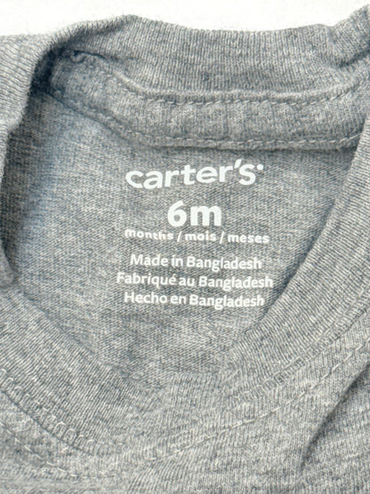 Carter's Gray T-Shirt 6M