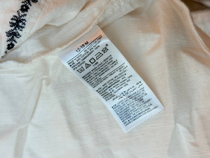 Old Navy Embroidered Button Shirt 12-18M