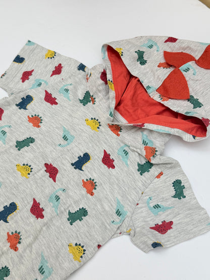 Pom Boys Collection Dinosaur Hoodie Tee 1-2Y