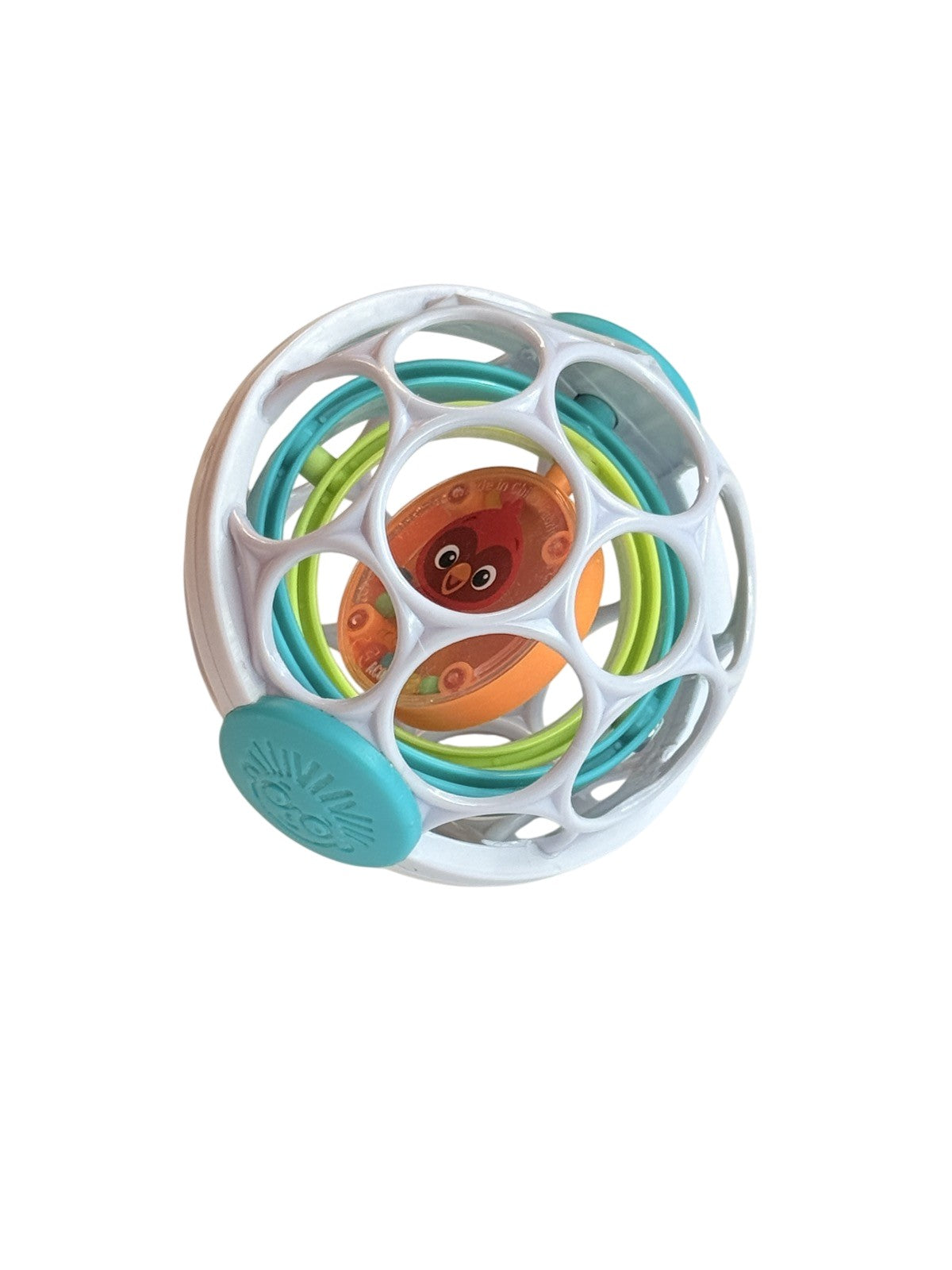 Oball Baby Rattle Ball Toy with Spinner