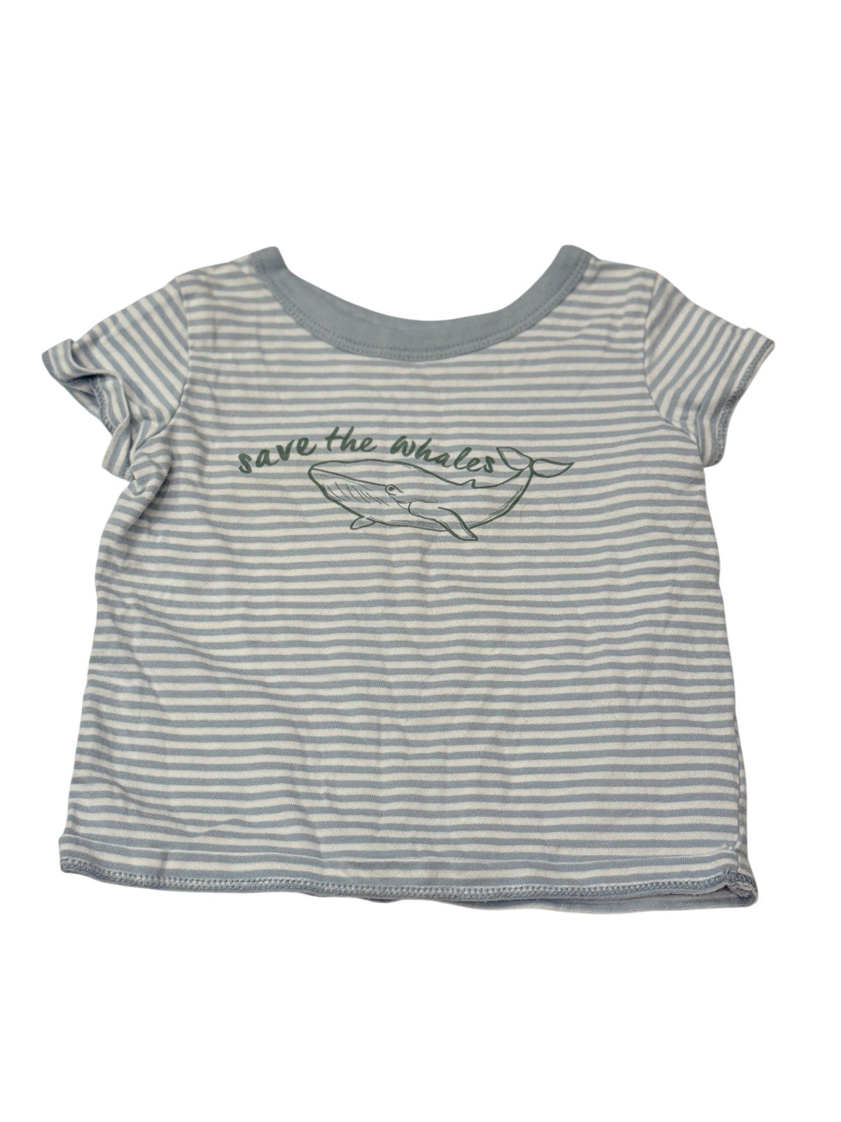 Rise Little Earthling Save the Whales Tee 6-9M