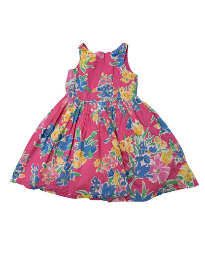 Polo Ralph Lauren Floral Cotton Dress Size 5