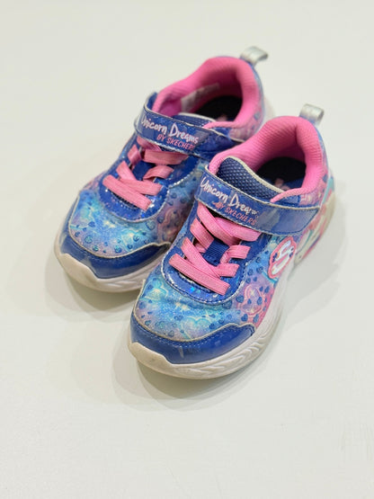 Skechers Unicorn Dreams Light-Up Sneakers Size 11