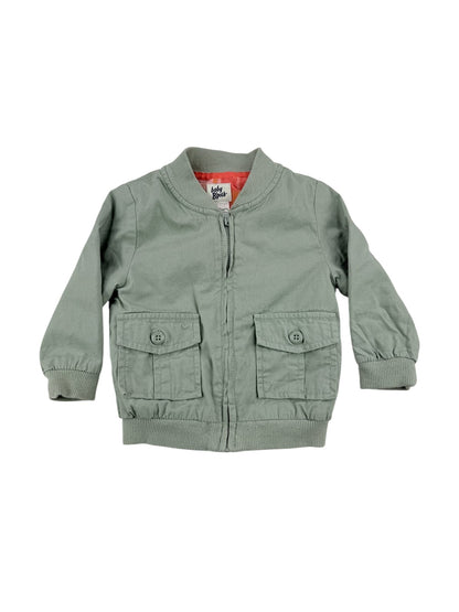 baby B'gosh Sage Green Bomber Jacket 12M