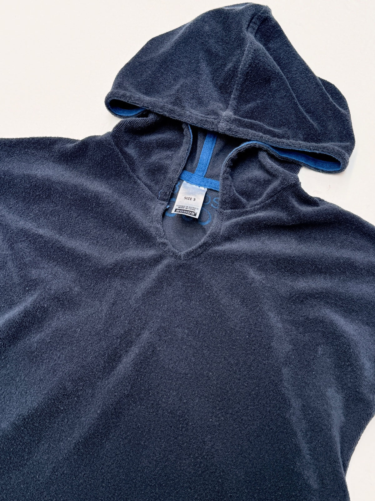 Bonds Navy Terry Hoodie 3T