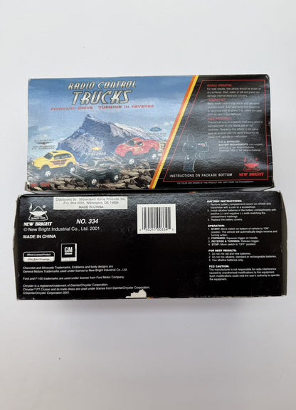 New Bright RC Radio Control Trucks No. 334
