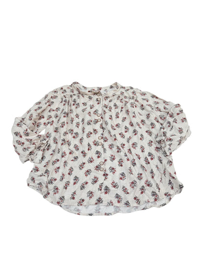 Zara Kids Floral Button Blouse Size 5-6Y