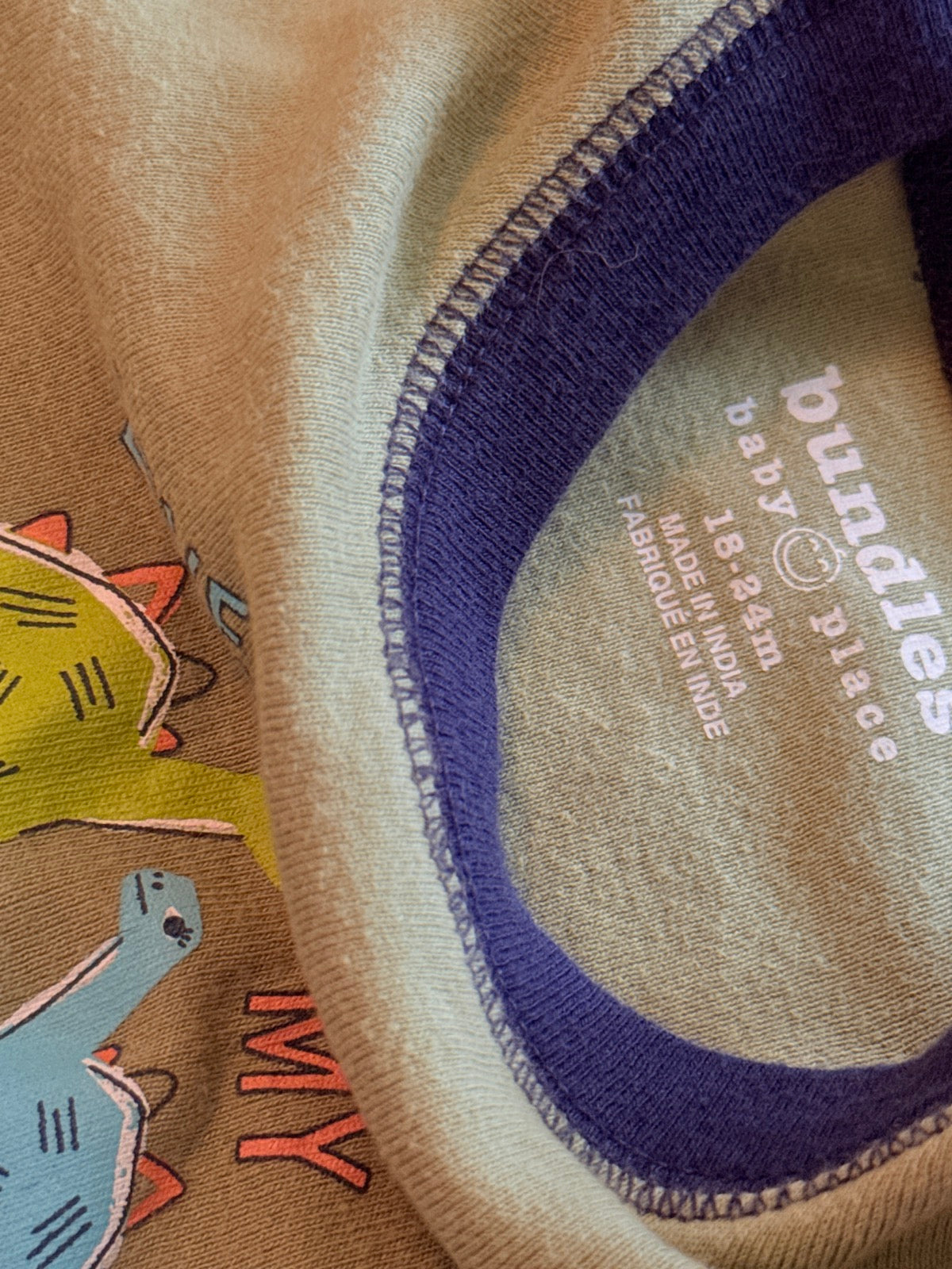 Green Bundles Baby Place Dinosaur Bodysuit 18-24m