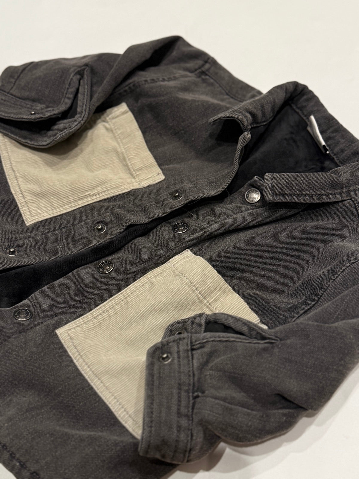 Zara Denim Corduroy Pocket Jacket 9-12M