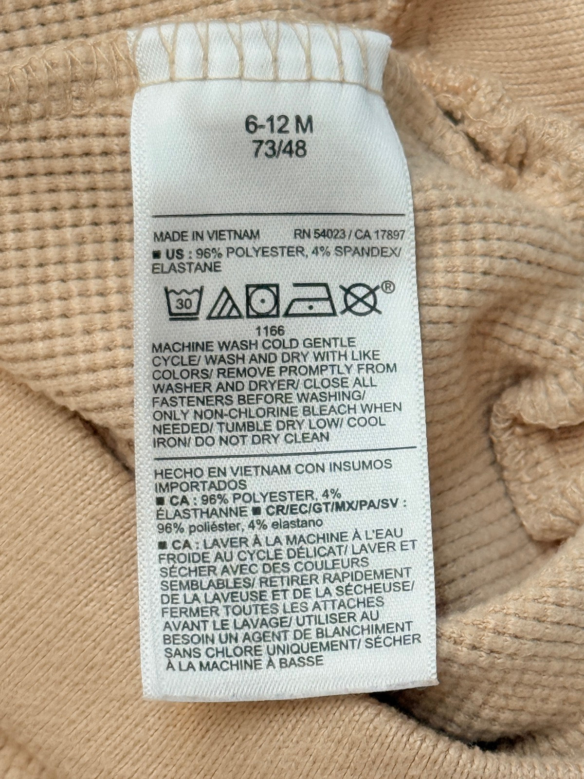 Old Navy Waffle Knit Sweater 6-12M