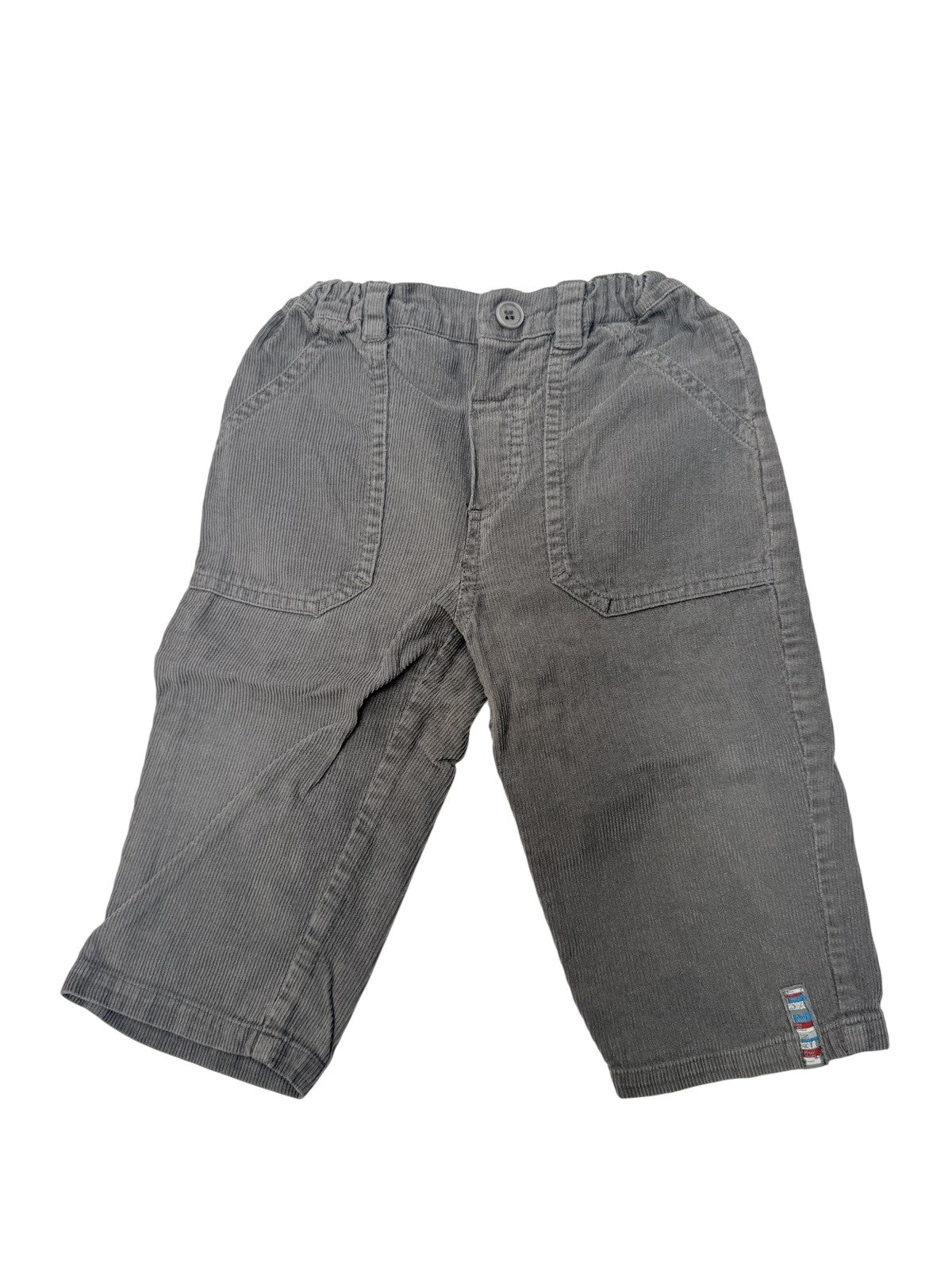 BB Club Gray Corduroy Pants 12M