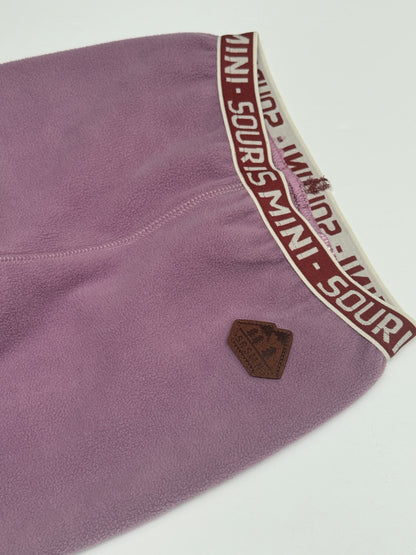 Souris Mini Purple Fleece Leggings Size 4T