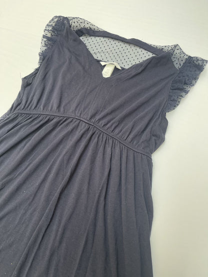 H&M Mama Maternity Dress with Mesh Sleeves M