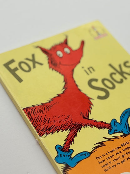 Dr. Seuss Fox in Socks