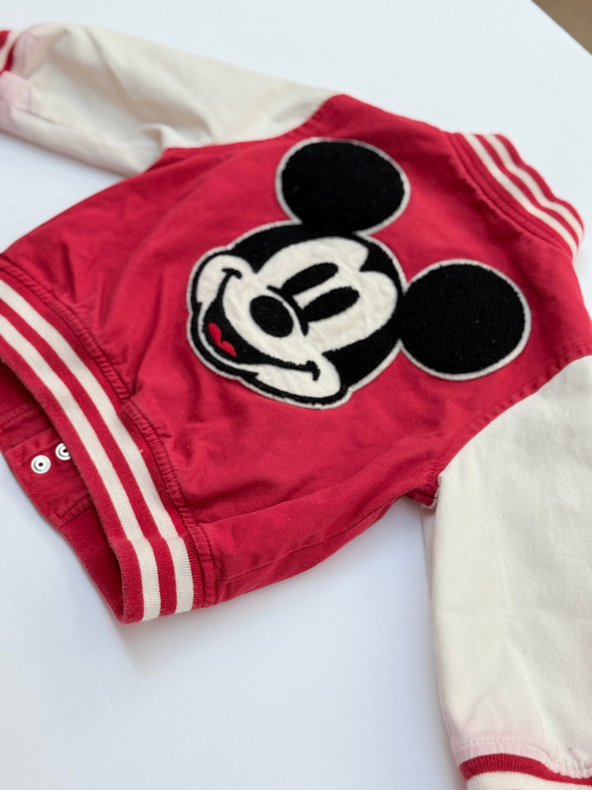 Baby Gap Disney Mickey Mouse Varsity Jacket 18-24m