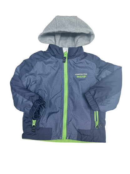 London Fog Hooded Fleece Lined Jacket 2T
