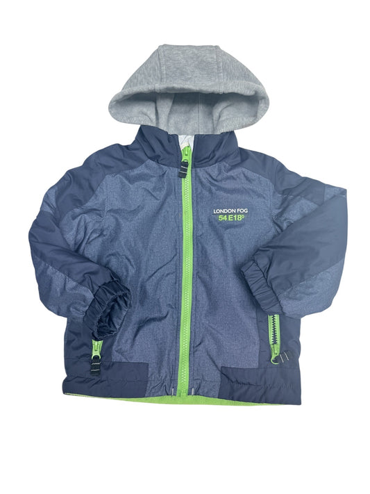 London Fog Hooded Fleece Lined Jacket 2T