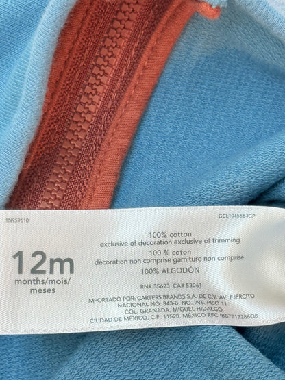 Carter's Colorblock Fleece Vest 12M