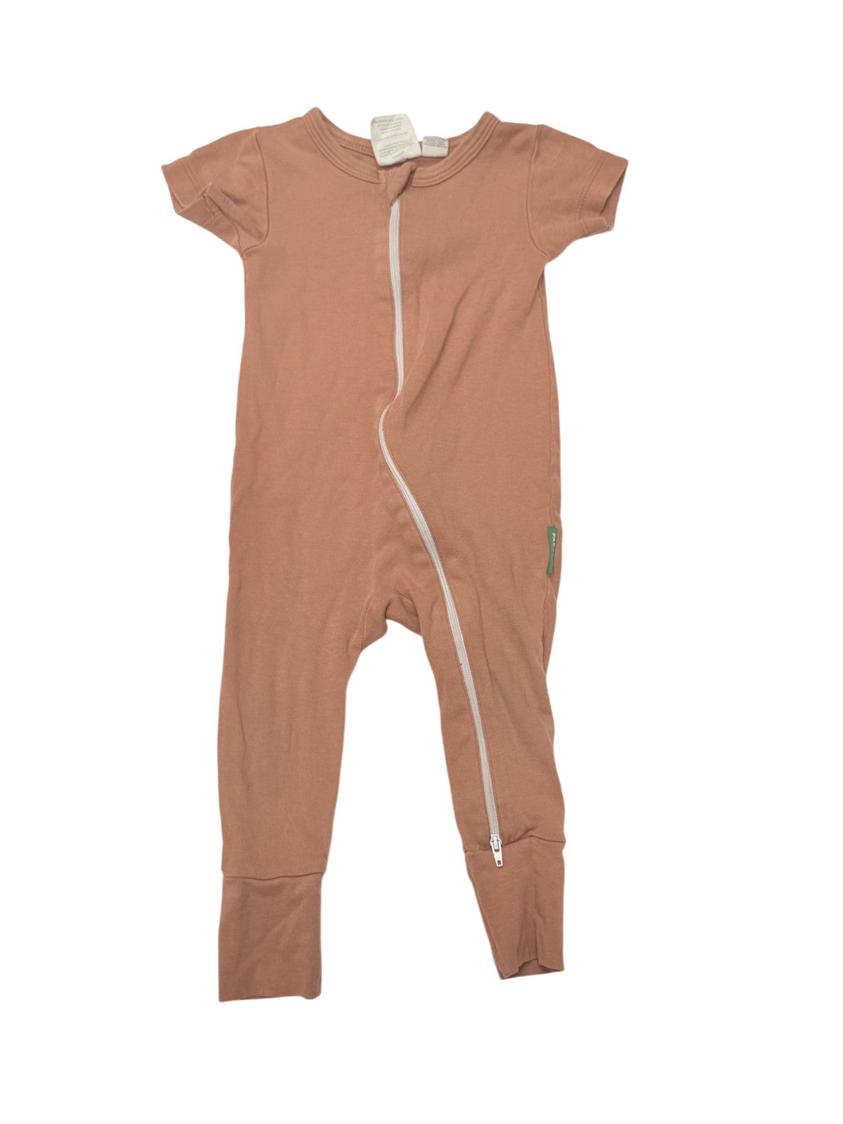 Parade Organic Cotton Zip Romper 6-12M